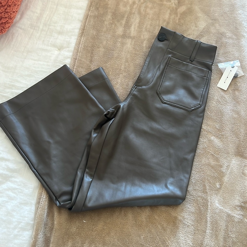 Maeve Colette Leather Pants